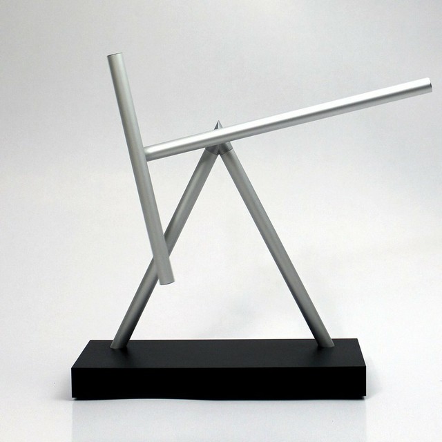 spinning sticks kinetic desk sculpture