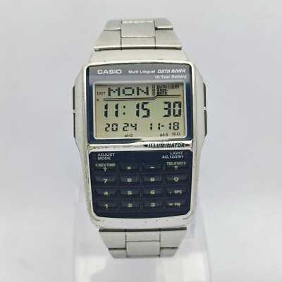 CASIO DATABANK DBC-32 中古品 2点 Casio DBC-32 Multi Lingual Mod.2888 Data Bank Calculator