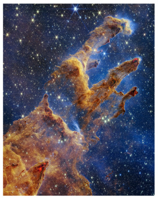 JAMES WEBB TELESCOPE - 4''X6''  PHOTOGRAPH