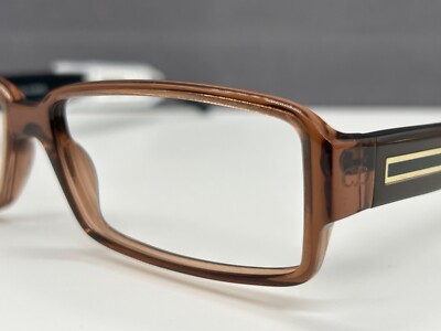 Christian Dior Brille Damen  brau eckig Vollrand Black Tie 81 NP:205 