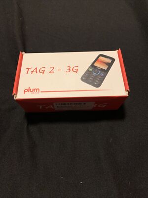 Plum Mobile Cell Phone TAG 2 3G  Pay As You Go Type