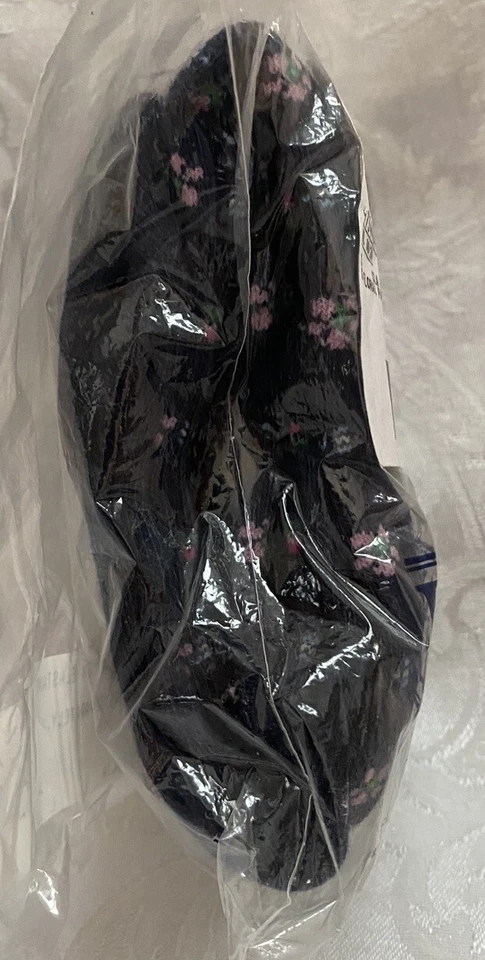 Medias Lands End para niños en azul marino con patrón floral talla pequeña Foto 2 de 4