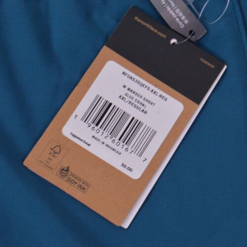 Cerniera corta The North Face Wander XXL normale blu corallo con cordino tasche - Foto 6 di 9