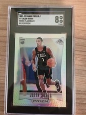 2021-22 Panini Prizm Draft Picks #3 Jalen Suggs Flashback Silver Prism