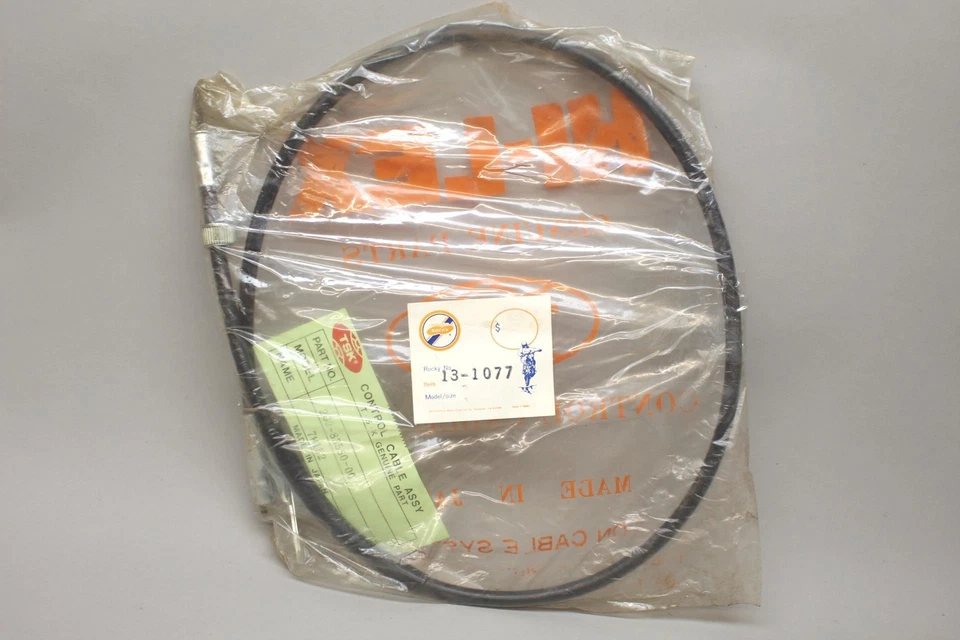 TSK 1981-1983 Yamaha XJ550 Maxim CABLE VELOCÍMETRO LÍNEA SPEEDO 2G2-83550-00 Foto 3 de 4