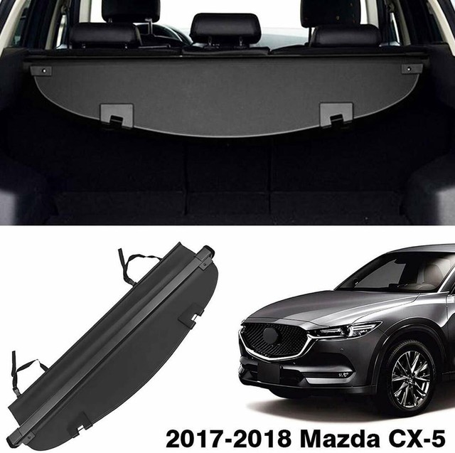 Retractable Cargo Cover Fit 2017 2018 Mazda CX5 Trunk Shielding Shade