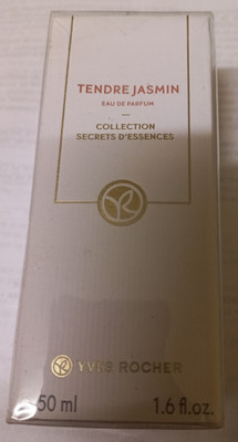 Eau De Parfum Yves Rocher Tendre Jasmin 50 Ml - Neuf Sans Boîte - Senteur Florale Et Fraîche