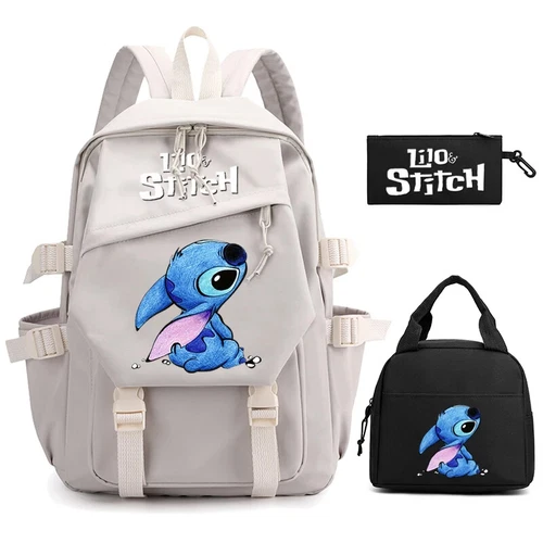 3-teiliges/Set Disney&Lilo&Stitch Rucksack Brotzeittaschen Rucksack Reiserucksack Mochila - Bild 58 von 65
