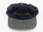 Vintage Waldorf Astoria Baseball Cap Hat Snapback - Navy Blue Green Plaid Bill — photo 1
