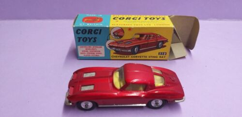 Corgi toys (no Dinky, Tekno, Solido) Corvette sting ray - Afbeelding 1 van 7