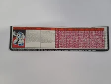 G1 Transformer INFO Strip from Box Searchlight Tech Spec Used