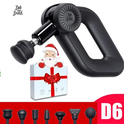 BOB AND BRAD D6 Deep Tissue Massage Gun 16mm Deep Percussion Muscle Athletes GYM