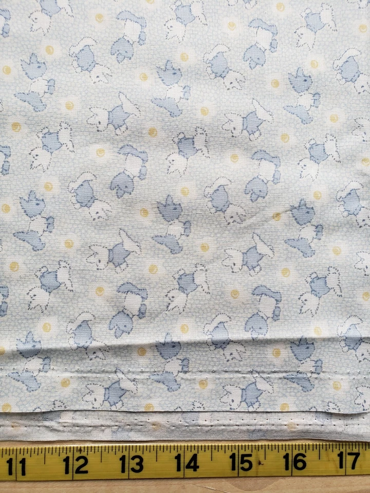 RJR Fabric 1930's Quilt Revival Collection Blue Dogs New England Museum 35" x 44 - Image 2 of 4