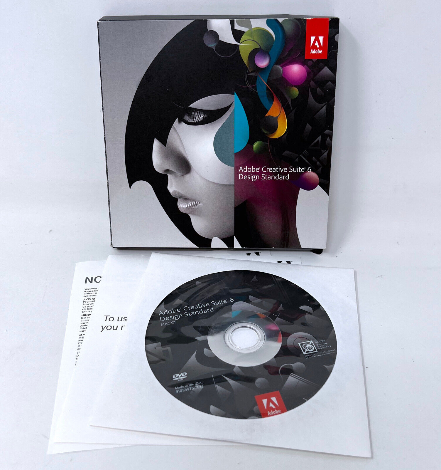 DVD] Adobe CS6 Design Standard Mac版-