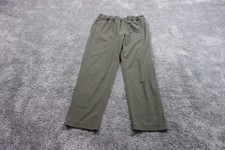 Vuori Miles Ankle Pants Womens Medium Green Performance Elastic Waist Stretch