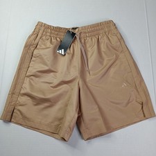 Adidas Train Essentials Woven Training Shorts Men's Size S Small Sandstone Brown