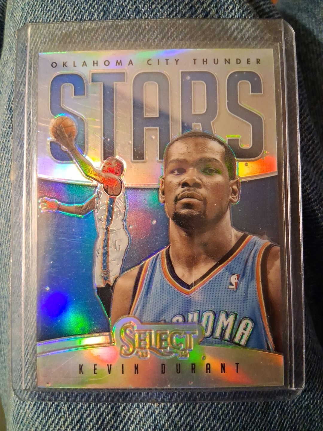 2013 14 Panini Select Kevin Durant Stars Rare Silver Prizm #10 SP Okc Thunder 🔥