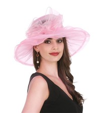 SAFERIN Women's Organza Church Kentucky Derby Fascinator Bridal Tea Party Wed...