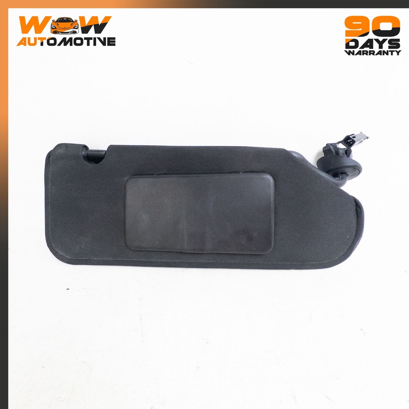 05-13 CHEVROLET CORVETTE C6 FRONT LEFT RIGHT SUN VISOR SHADE BLACK MIRROR OEM