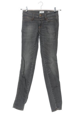 CLOSED Röhrenjeans Damen Jeans Gr. DE 36 hellgrau Casual-Look