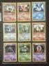1995-98 Pokemon Cards Complete Base Unlimited Common/Uncommon 70 Card Set LP-NM