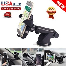 Universal 360  Car Mount Holder Windshield Stand For Cell Phone iPhone Samsung