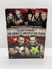 WWE: Allied Powers - The World's Greatest Tag Teams (DVD, 3-Disc Box Set) CIB