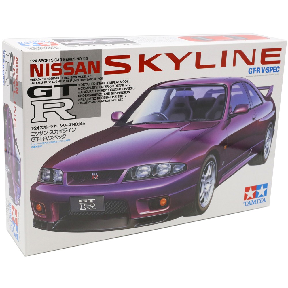 タミヤ 確認用 タミヤ製 1/10 skyline R33 ボディー スカイライン GT-R