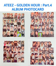 [ATEEZ] GOLDEN HOUR : Part.4 PB VER. , DIGIPACK VER. , POCAALBUM VER. PHOTOCARD