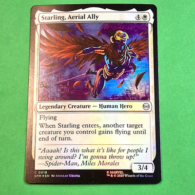 MTG Starling, Aerial Ally SPM 018 Englisch Foil Common (6035)