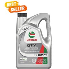 GTX Full Synthetic 0W-20 Motor Oil - 5 Quarts for Superior Engine Protection 34.55 per gallon