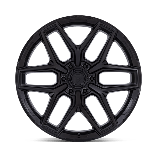 (Set-4) Fuel Flux 20X9 6X139.7 Blackout 20mm Wheels Rims 20 Inch - Afbeelding 7 van 11