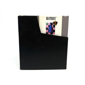 Hatris Nintendo NES 1990 Game + Manual Authentic, Tested & Working