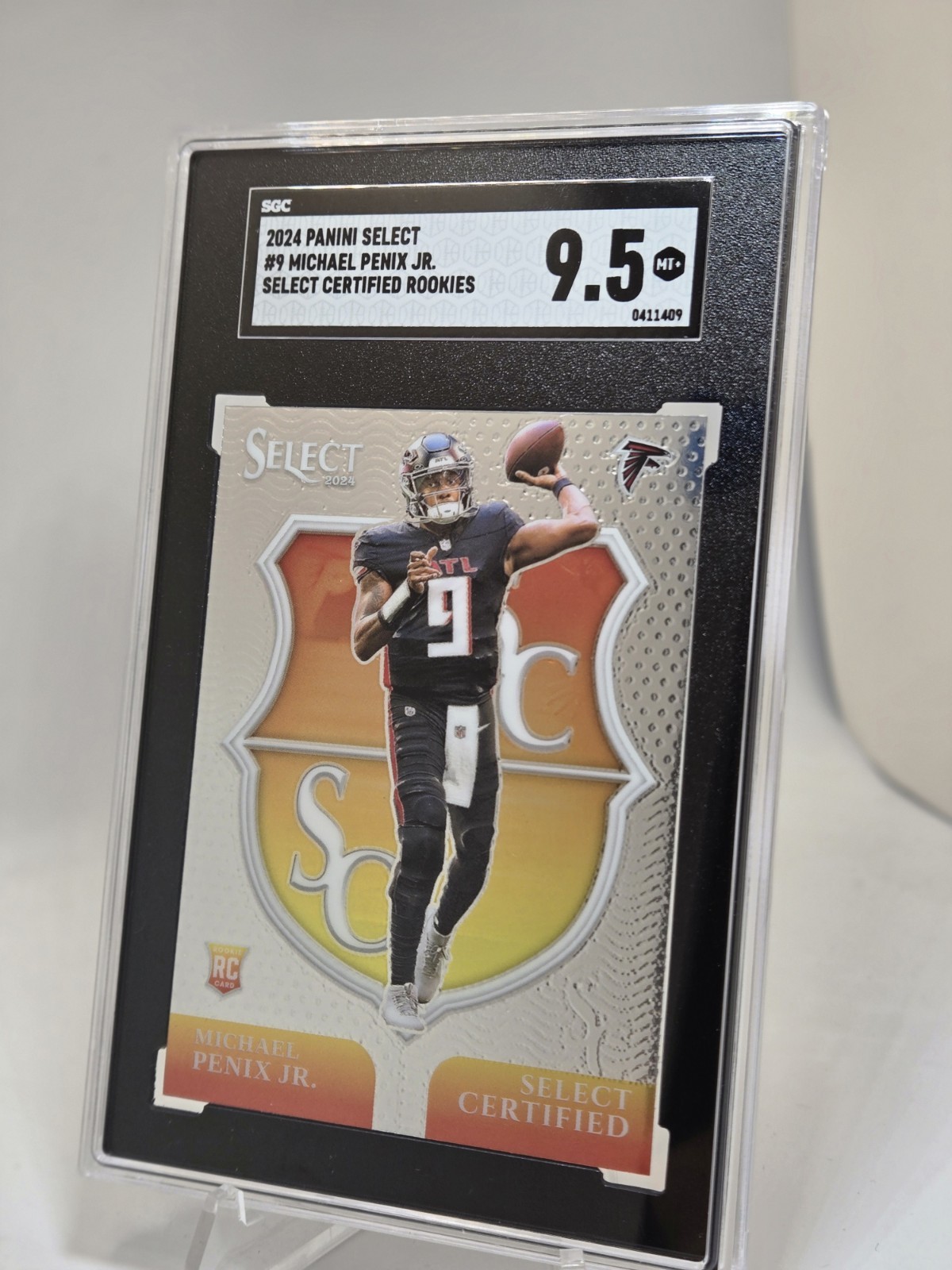 2024 Panini Select - Select Certified Rookies Michael Penix Jr. #9 (RC)