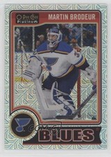 2014-15 O-Pee-Chee Platinum Traxx Martin Brodeur #1 HOF 0o5t