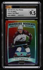 2019 O-Pee-Chee Platinum Rainbow Color Wheel Cale Makar CSG 9.5 Mint Plus 0e38
