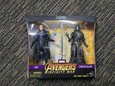 CORVUS GLAIVE LOKI 2-Pack Marvel Legends Avengers Infinity War Walmart Exclusive