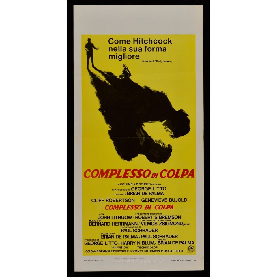 Locandina di Obsession - Complesso di colpa (1976)