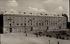 RPPC Building Nyiregyhaza Hungary vintage postcard c574