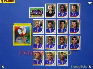 Panini★WM 2002 WorldCup WC 02★Team Bilder Frankreich / team stickers France