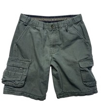 Boy Scout of America Shorts Youth 18 Green Cargo Canvas Uniform BSA Hiking