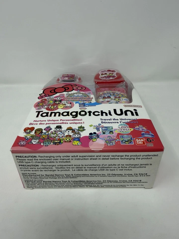 🎀 Arcos Hello Kitty rojos Bandai Tamagotchi Uni Sanrio edición en inglés 🎀 Foto 4 de 4