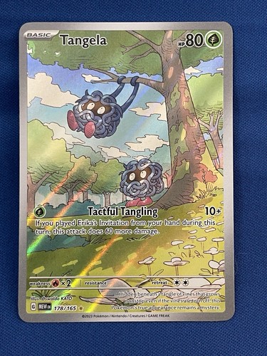 Tangela 178/165 Pokemon Sv: Scarlet & Violet 151 Holo NM PACK FRESH - Picture 1 of 2