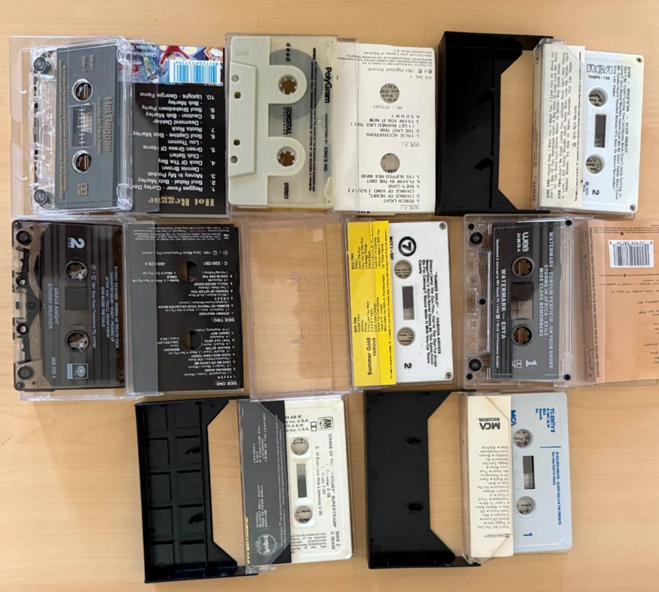 Vintage Cassette Tape Albums, Choose Various Artists Rock Pop - Image 3 of 4