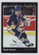 1993-94 Pinnacle French Garth Butcher #66 0a4