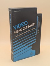 Realistic Video Head Cleaner Non-Abrasive Wet System For VHS Players  VHS Only