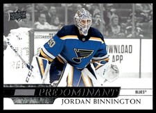 2020-21 Upper Deck Predominant Jordan Binnington #PR-29