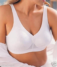 Glamorize 1005 50DD  White Magic Lift Full Figure Active Support Bra  New * $60.