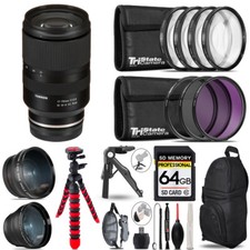 Tamron 17-70mm f/2.8 III RXD Lens for FUJIFILM -3 Lenses Tripod Backpack -64GB