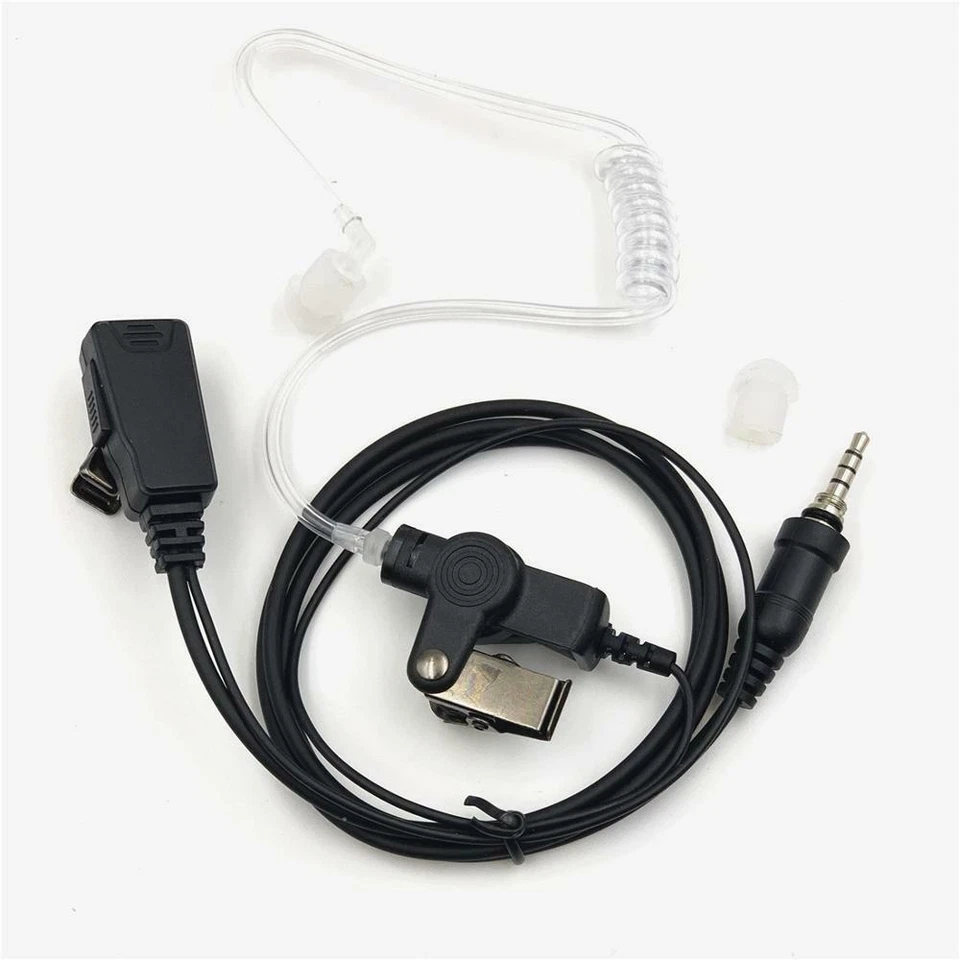 Earpiece Headset Mic For Yaesu Vertex VX-6R VX-7R VX6R 7R FT-270 FT-270R VX-127 - Image 2 of 4